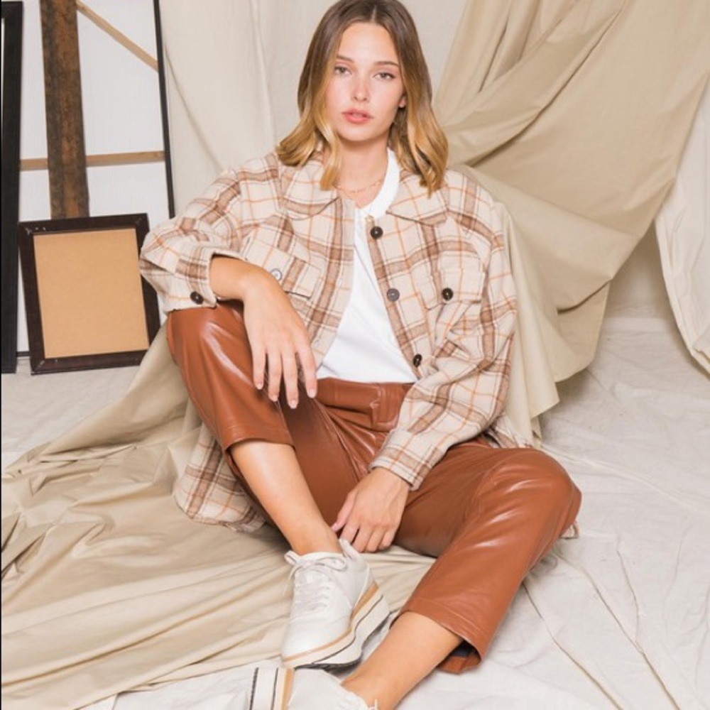 COPY - Laurel Canyon Plaid Shacket